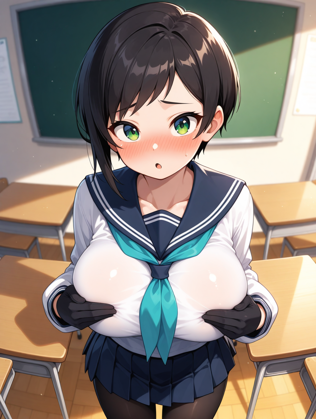 どこ見てるのよ…っ💦