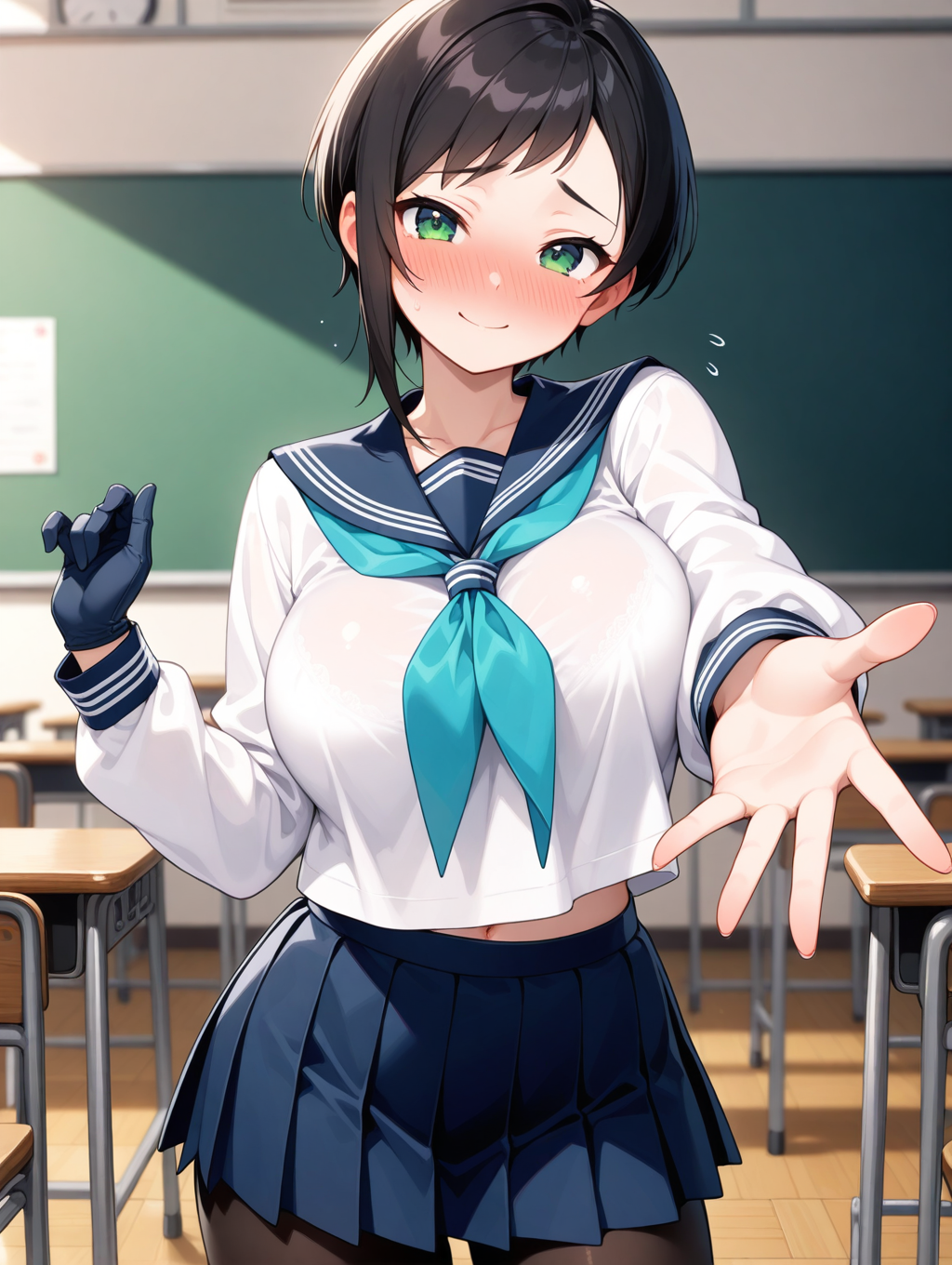 どこ見てるのよ…っ💦