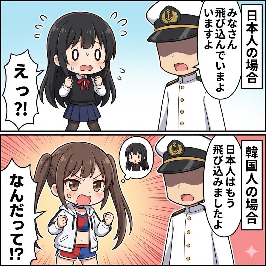 エスニックジョーク/沈没船