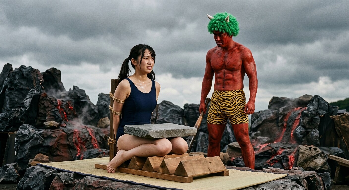 石抱き拷問ジェミニVer