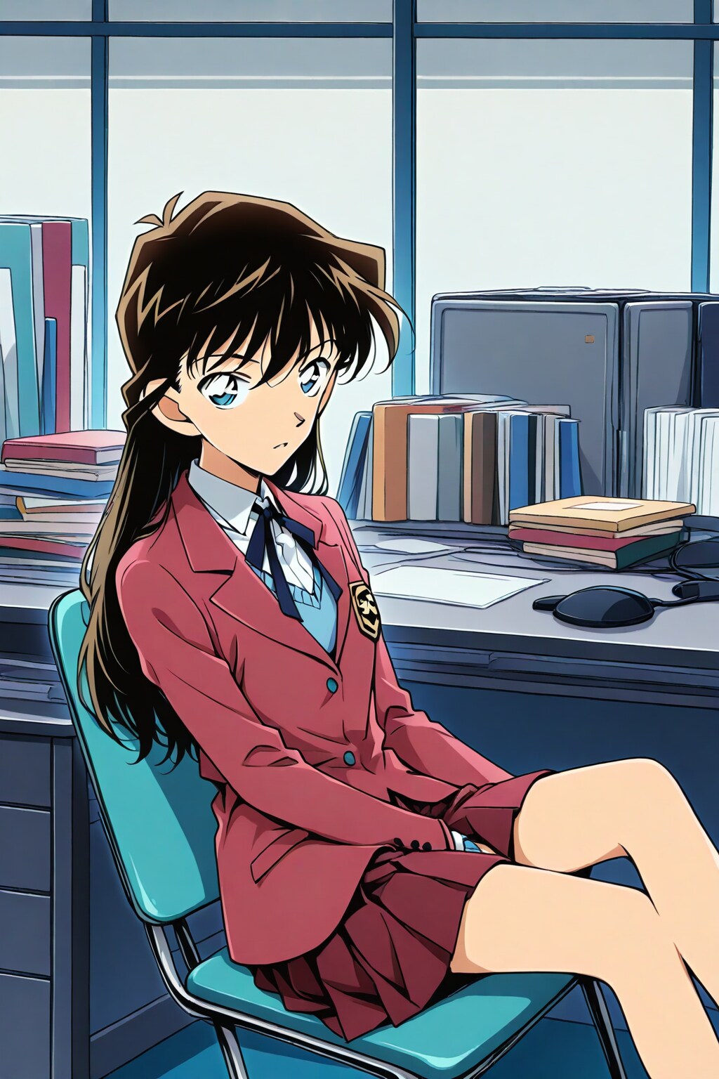 もう一工夫が必要だ。「毛利蘭ちゃん？」－微妙に失敗作－