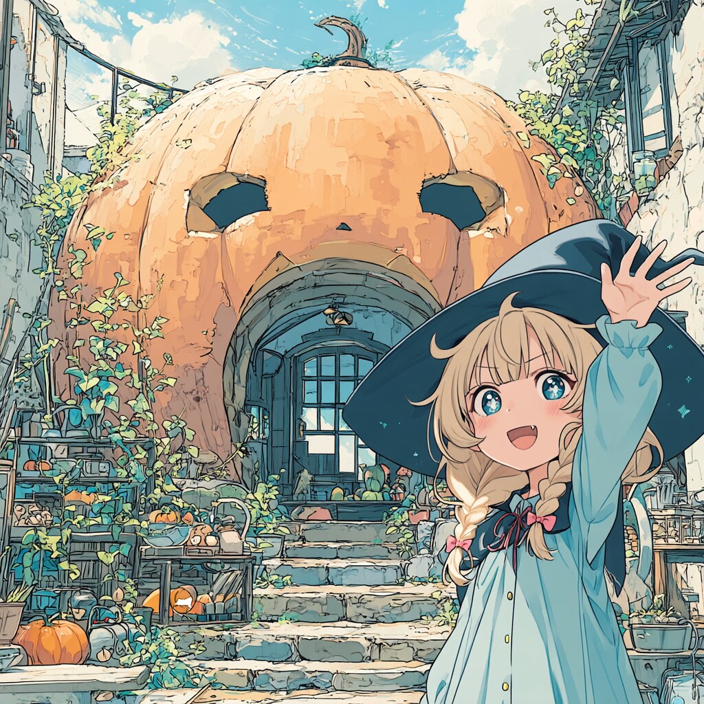 魔女っ娘のおうち