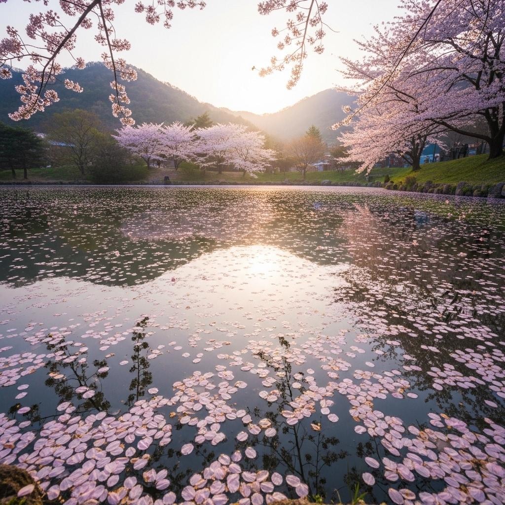 桜が散る頃（昼）