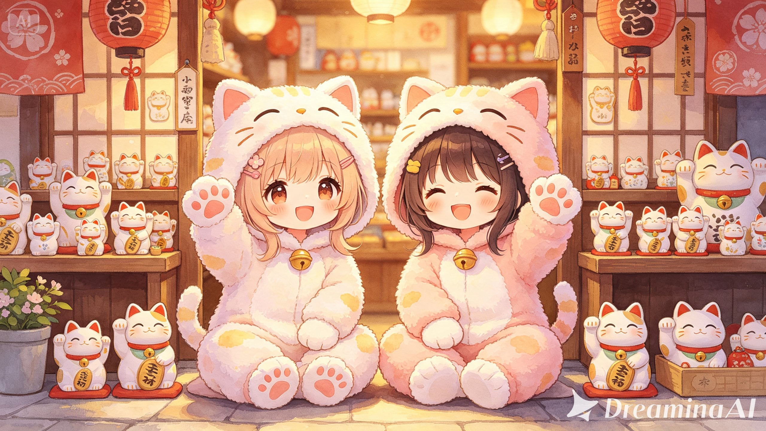 招き猫１（2/100） | の人気AIイラスト・グラビア