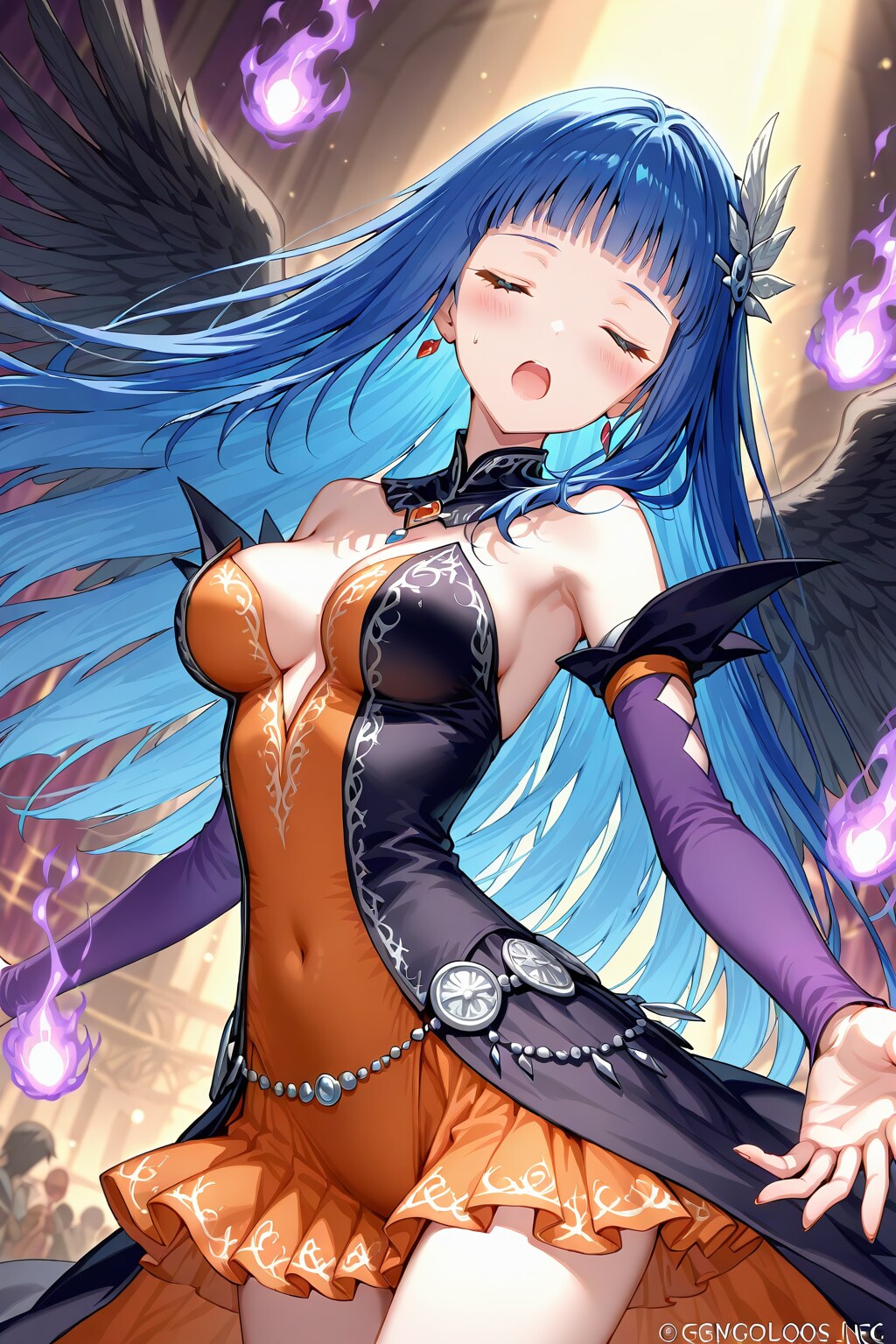 ロックブーケ風