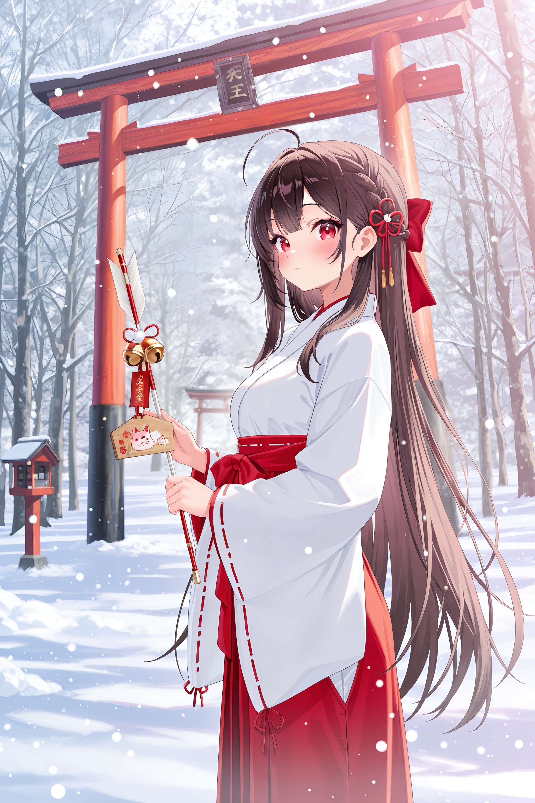 巫女さん | の人気AIイラスト・グラビア