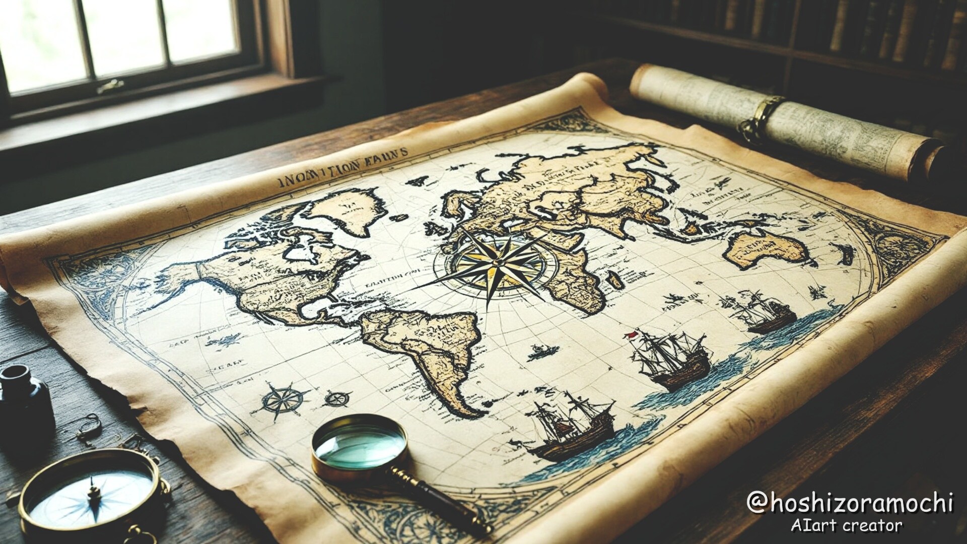 地図製作者の遺産 - Cartographer's Legacy | の人気AIイラスト・グラビア