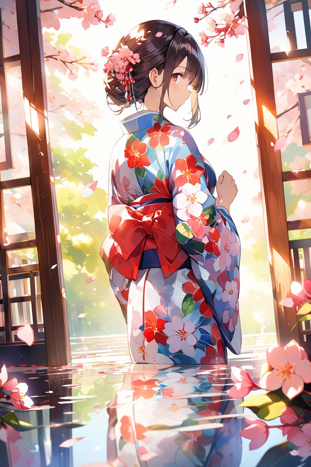 和服美人