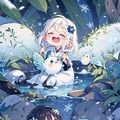 ちび雪女ちゃんとお友達 2枚目