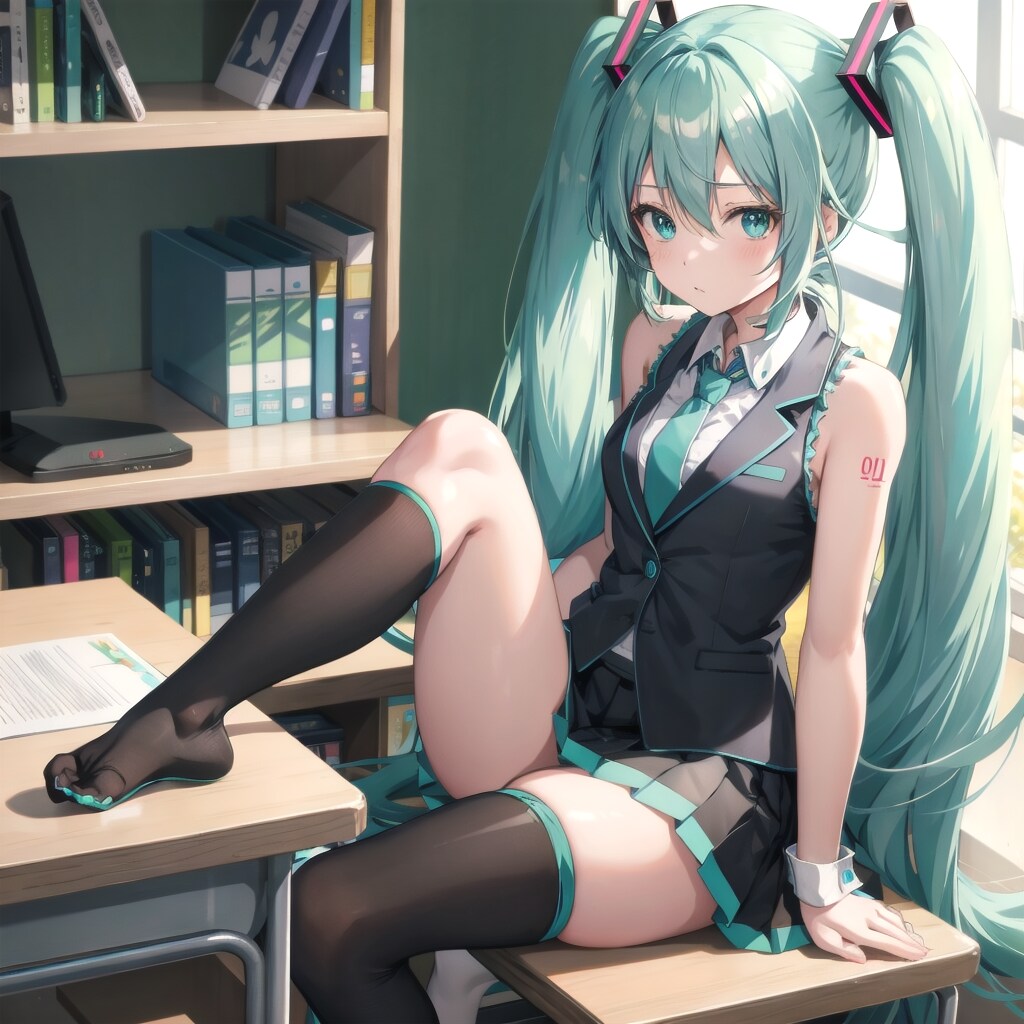 大胆なミクさん