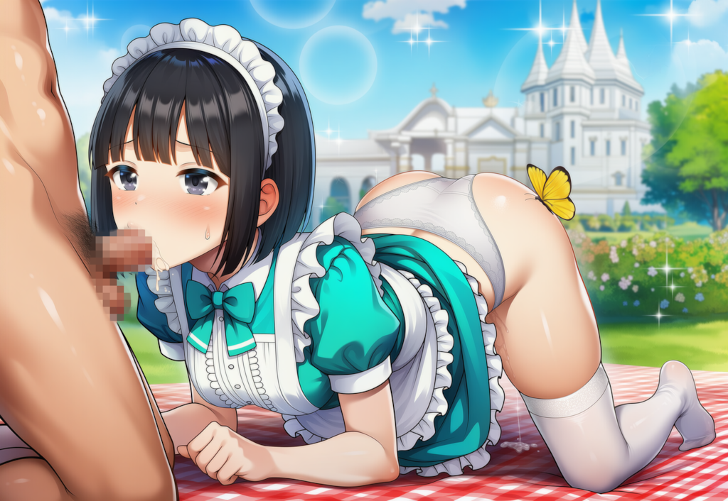 ピクニックのフェラメイド