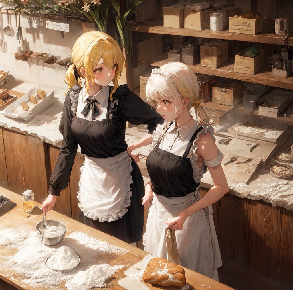 レスランドのパン娘たち