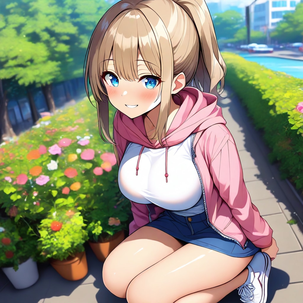 112 ろんぐたいむあごぉなポニーテール