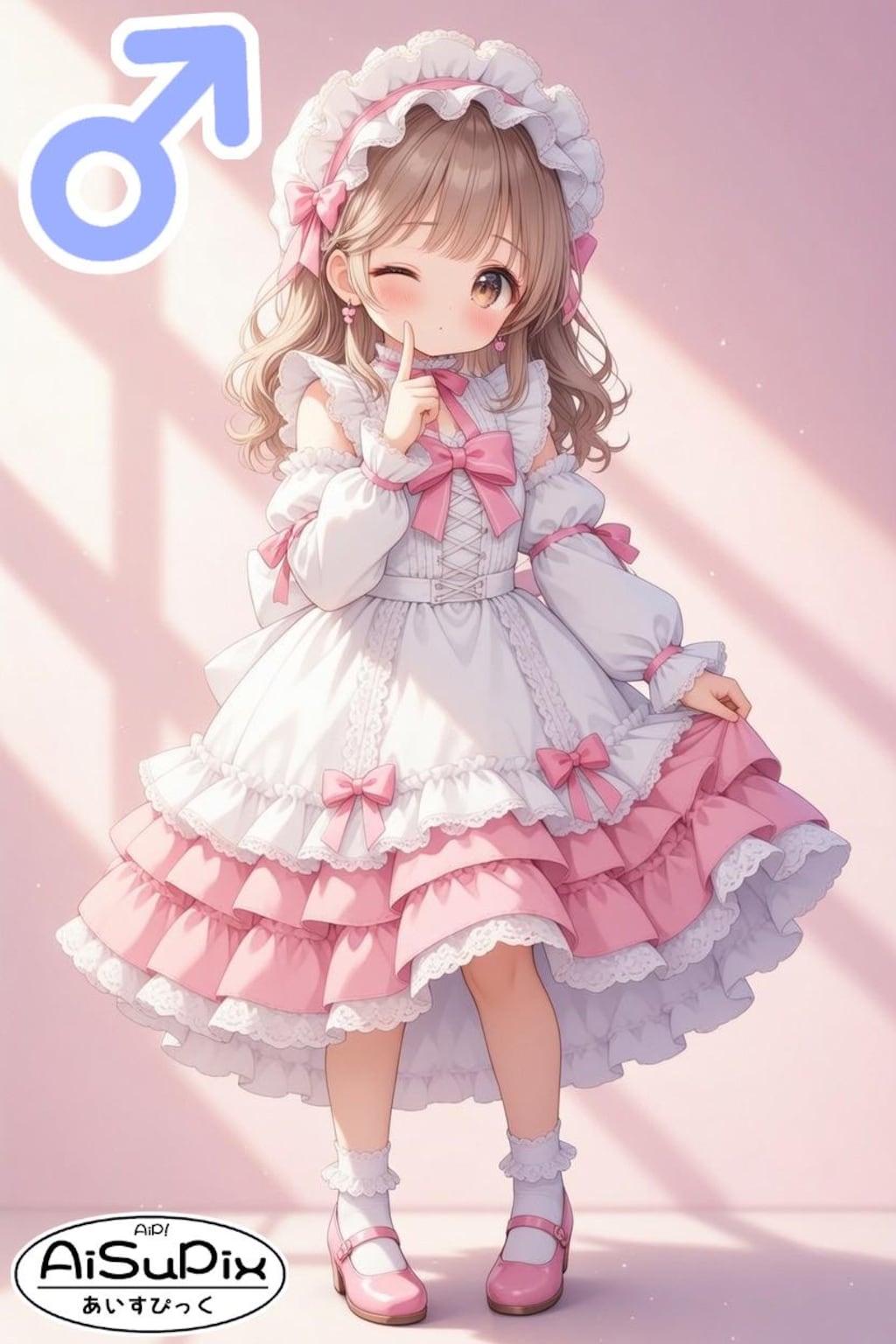 💙AiSuPix／可愛いフリフリロリィタちゃん💙