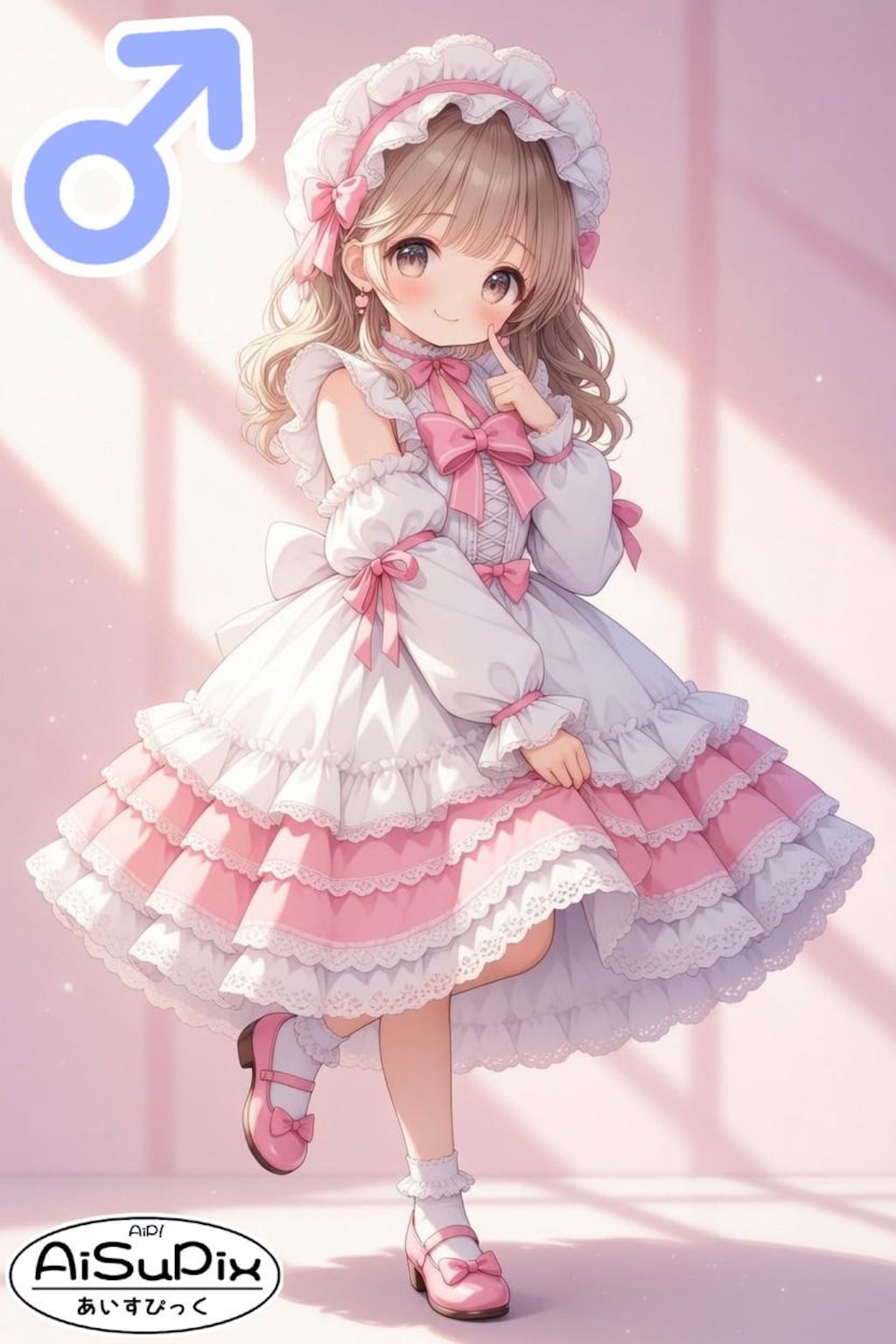 💙AiSuPix／可愛いフリフリロリィタちゃん💙