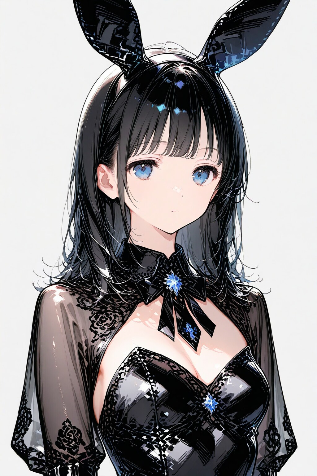 黒バニー
