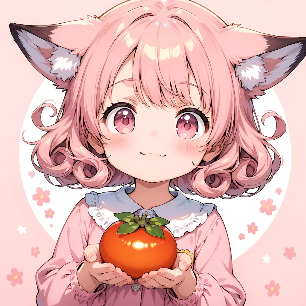 柿とみなきちゃん