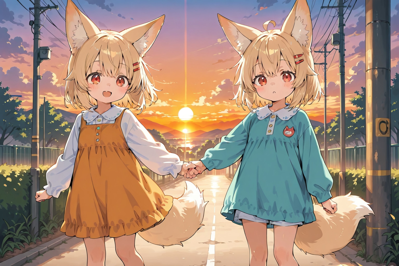 帰り道 | の人気AIイラスト・グラビア