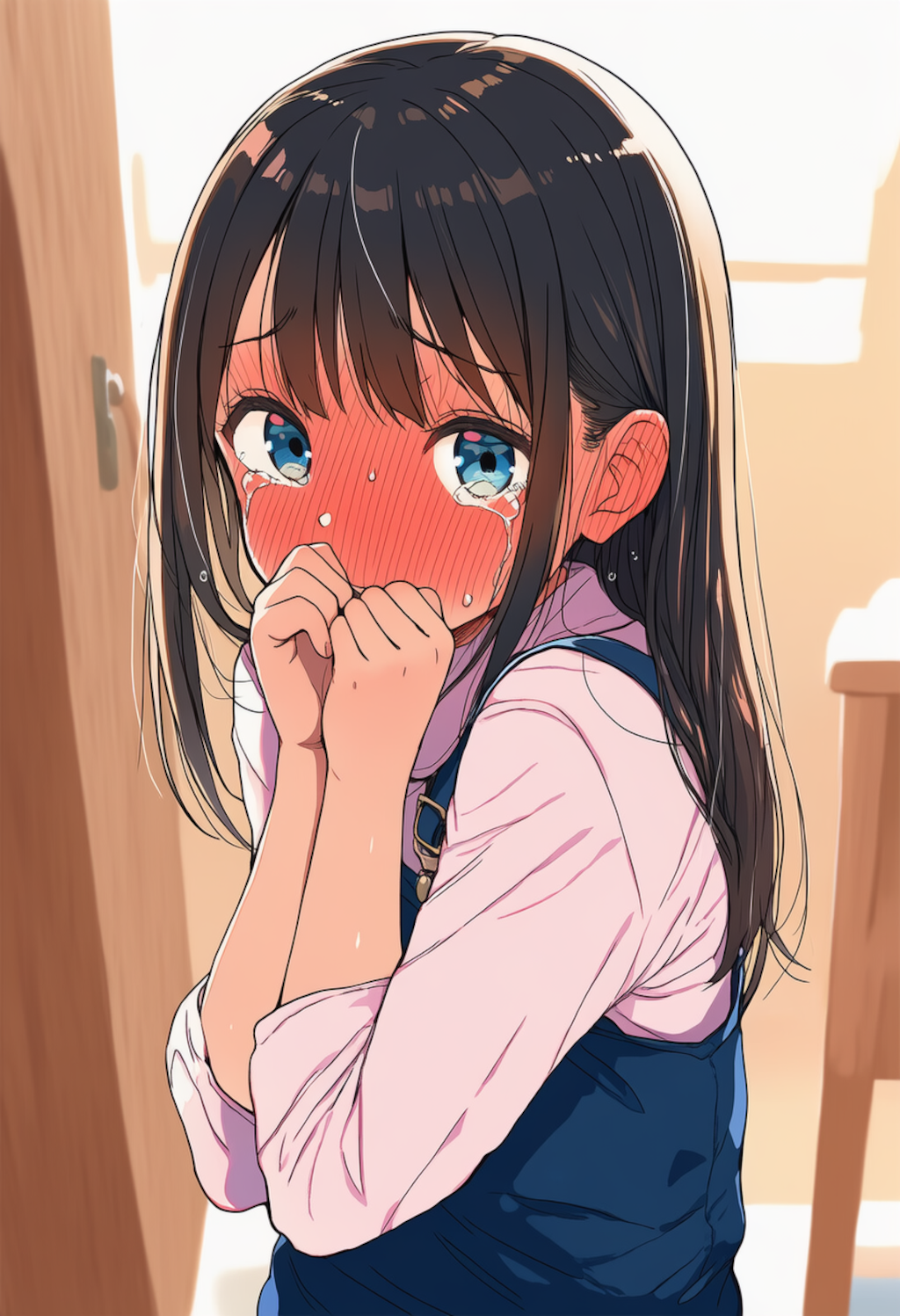 赤面女子の「喜」