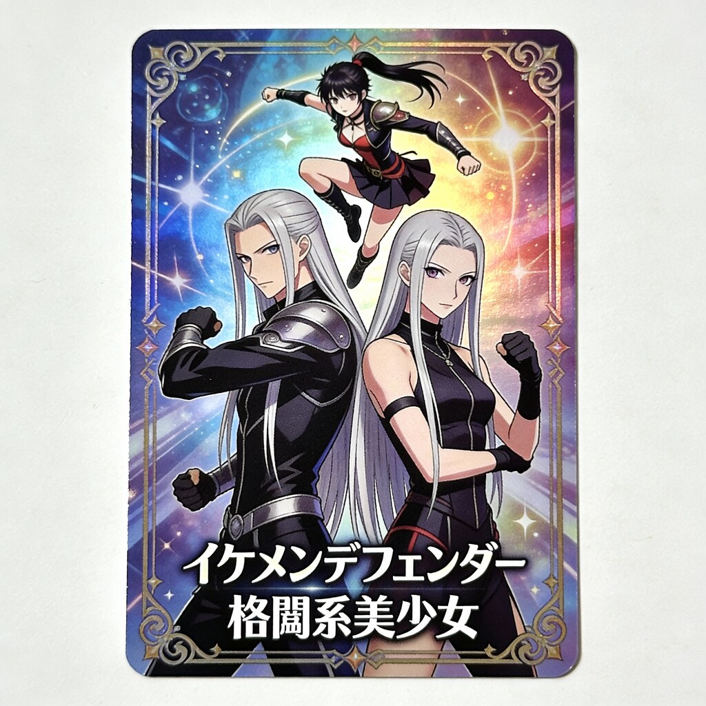 イケメンデフェンダー&格闘系美少女