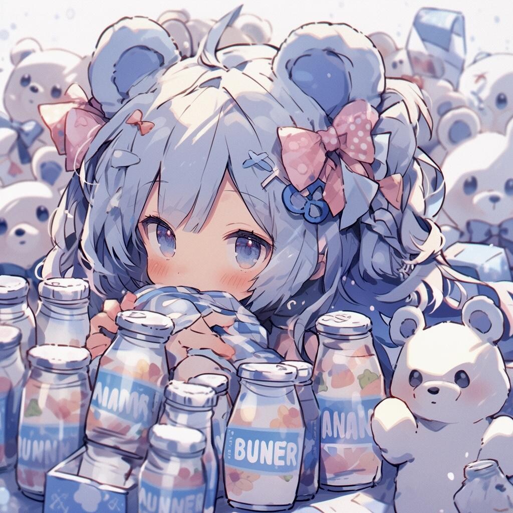 Kuma-san is thirsty🐾