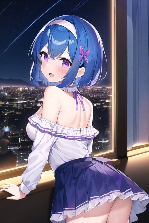 「みてみて！外きれいだよ」