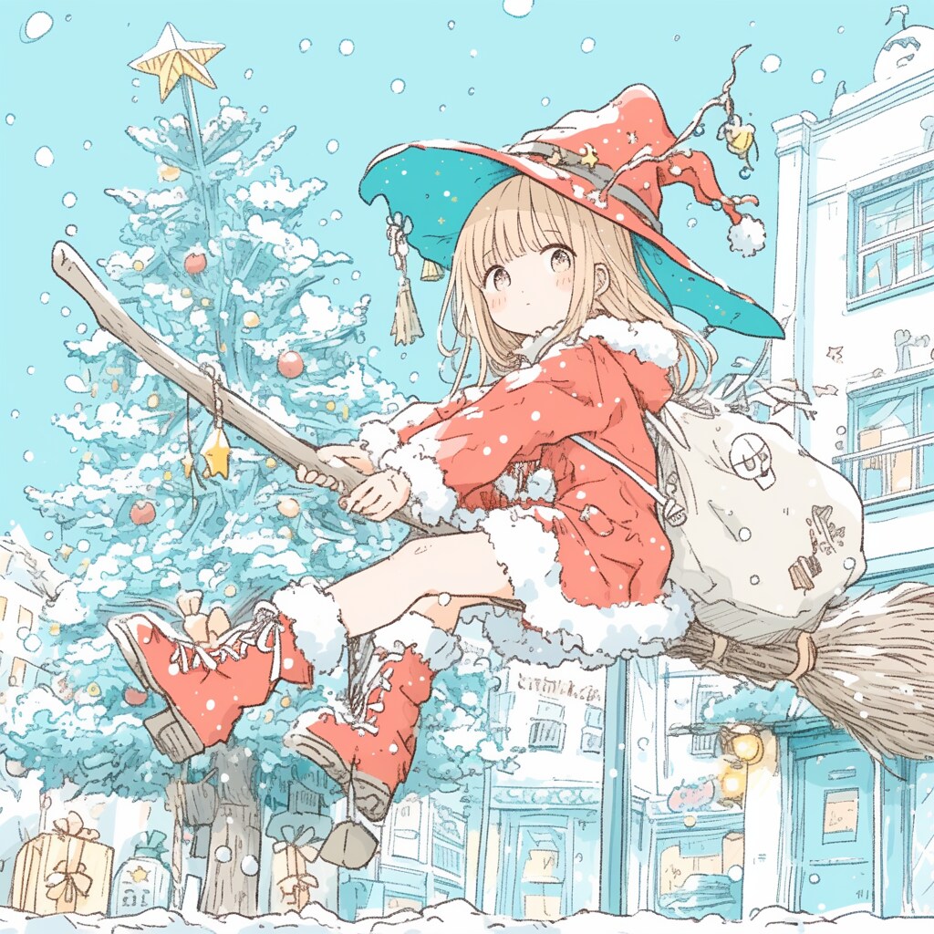 サンタガール | の人気AIイラスト・グラビア