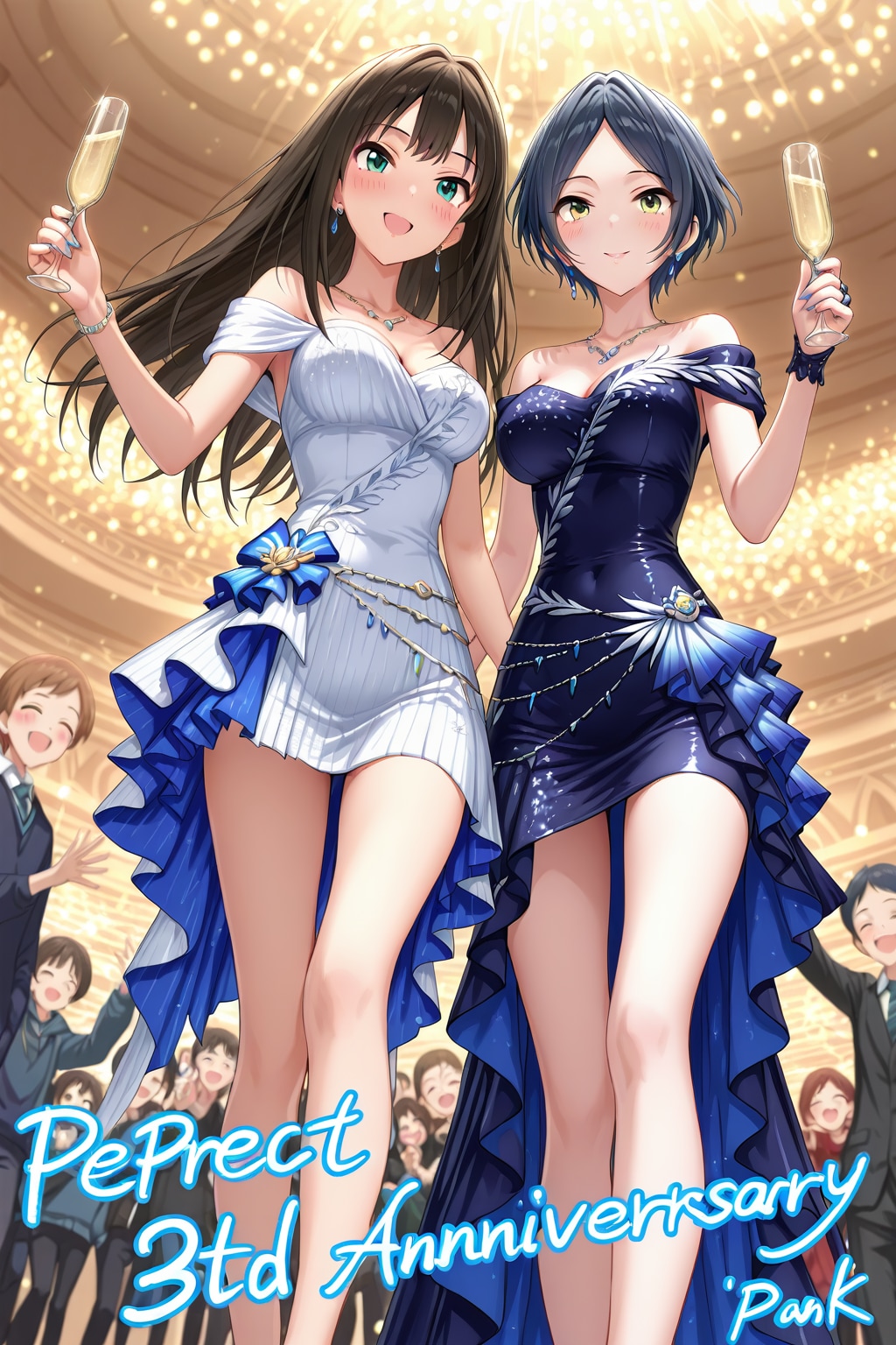 【ちちぷい生成３周年おめでとうございます！】ー速水奏 & 渋谷凛 Ver. 01 ー