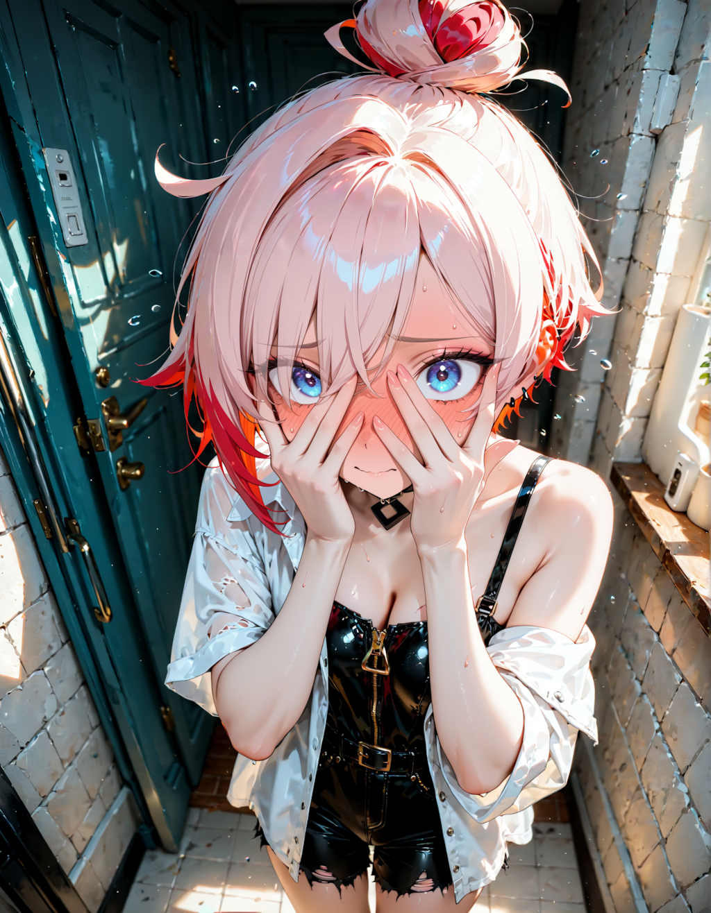 な💦なんて格好してんのよぉ💦💦