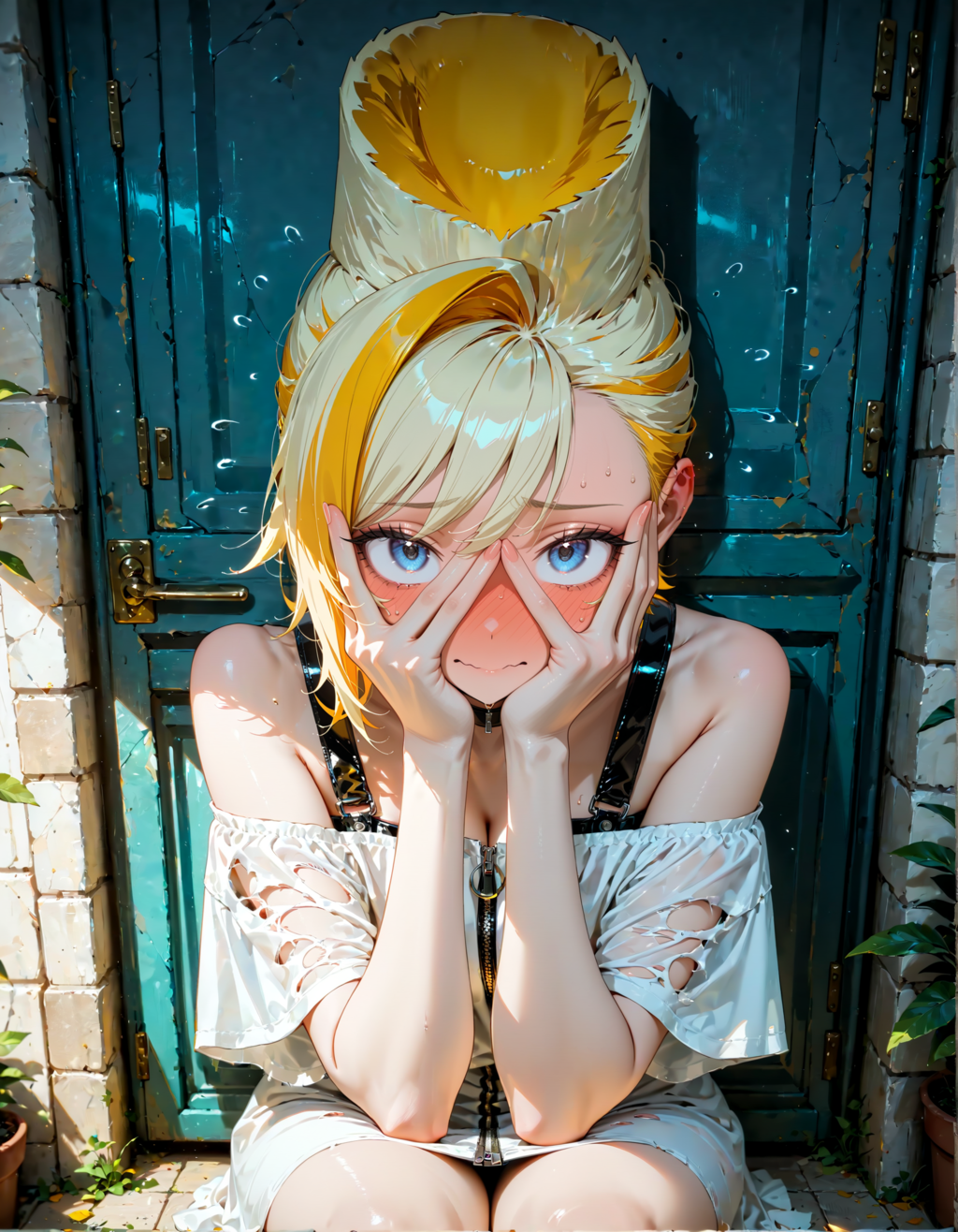 な💦なんて格好してんのよぉ💦💦