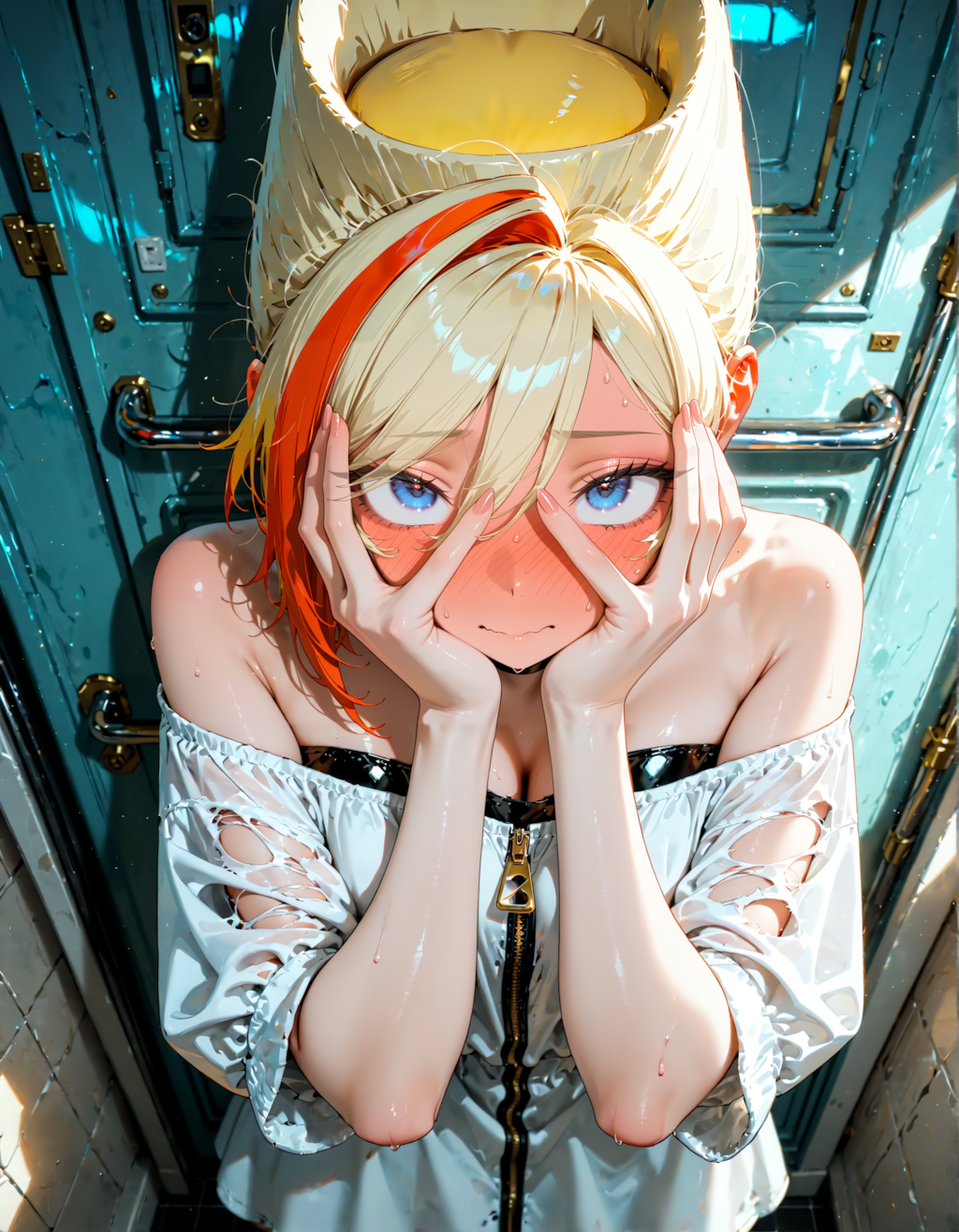 な💦なんて格好してんのよぉ💦💦