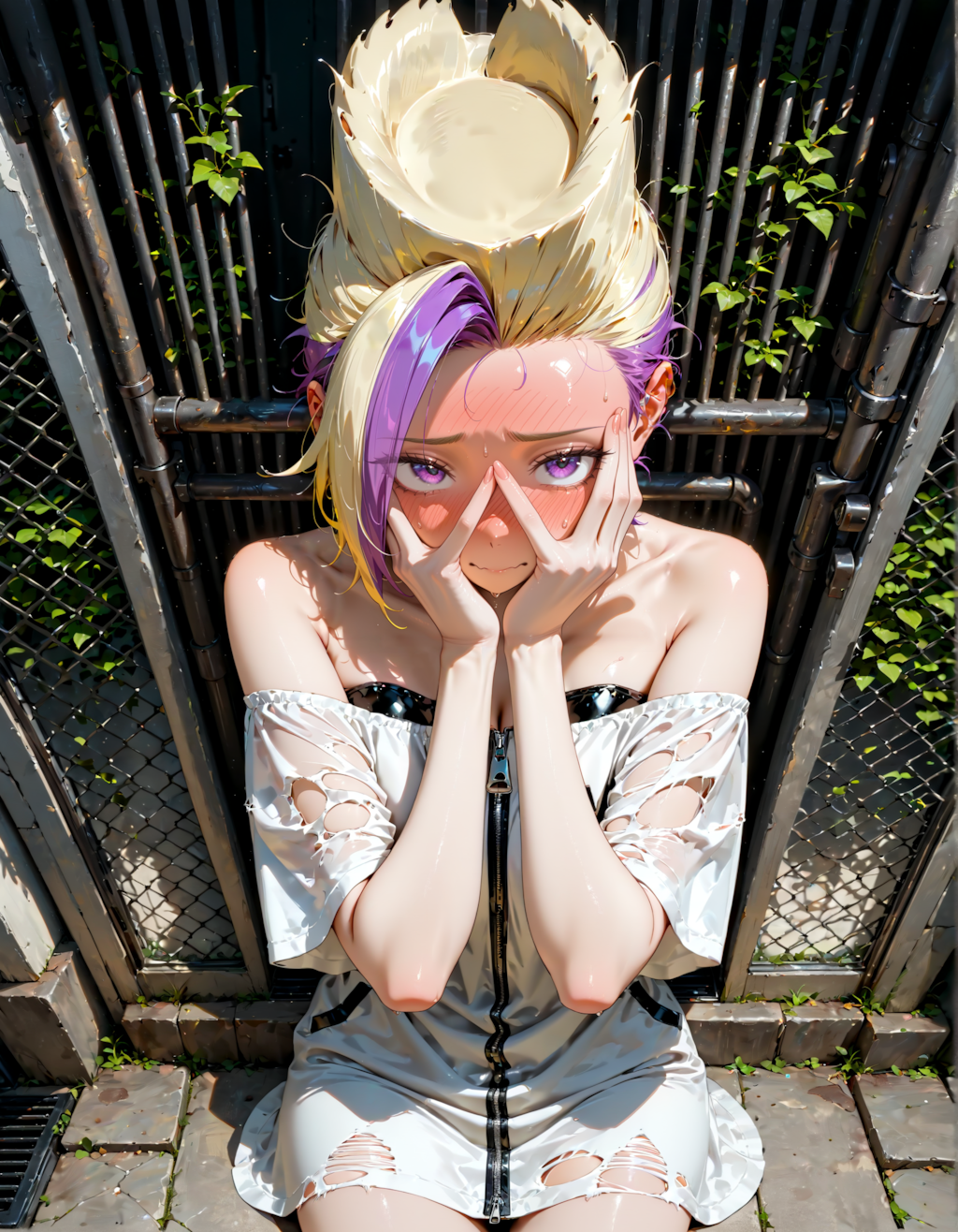 な💦なんて格好してんのよぉ💦💦