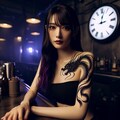 サイバーパンクシティで出会ったドラゴン・タトゥーの女 8枚目
