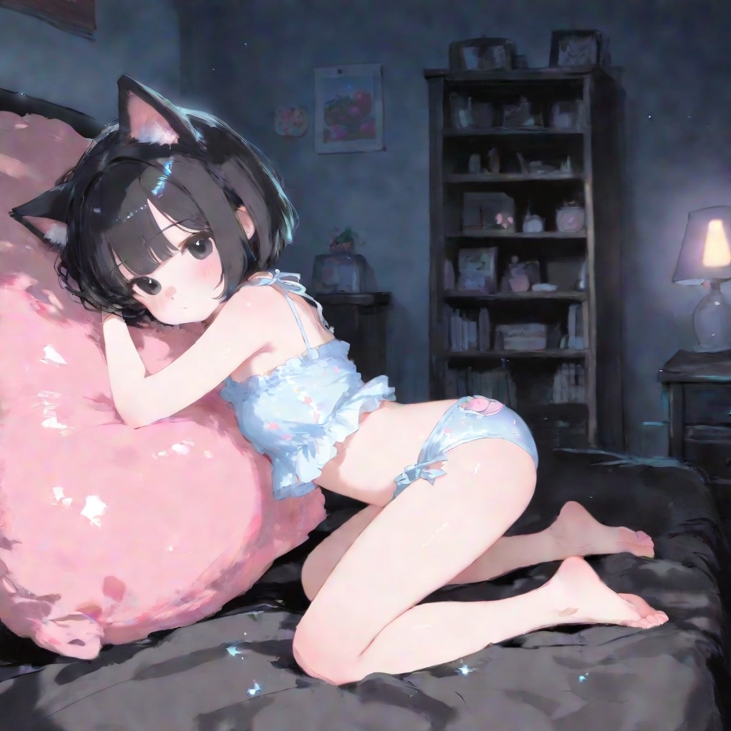 猫下着優里