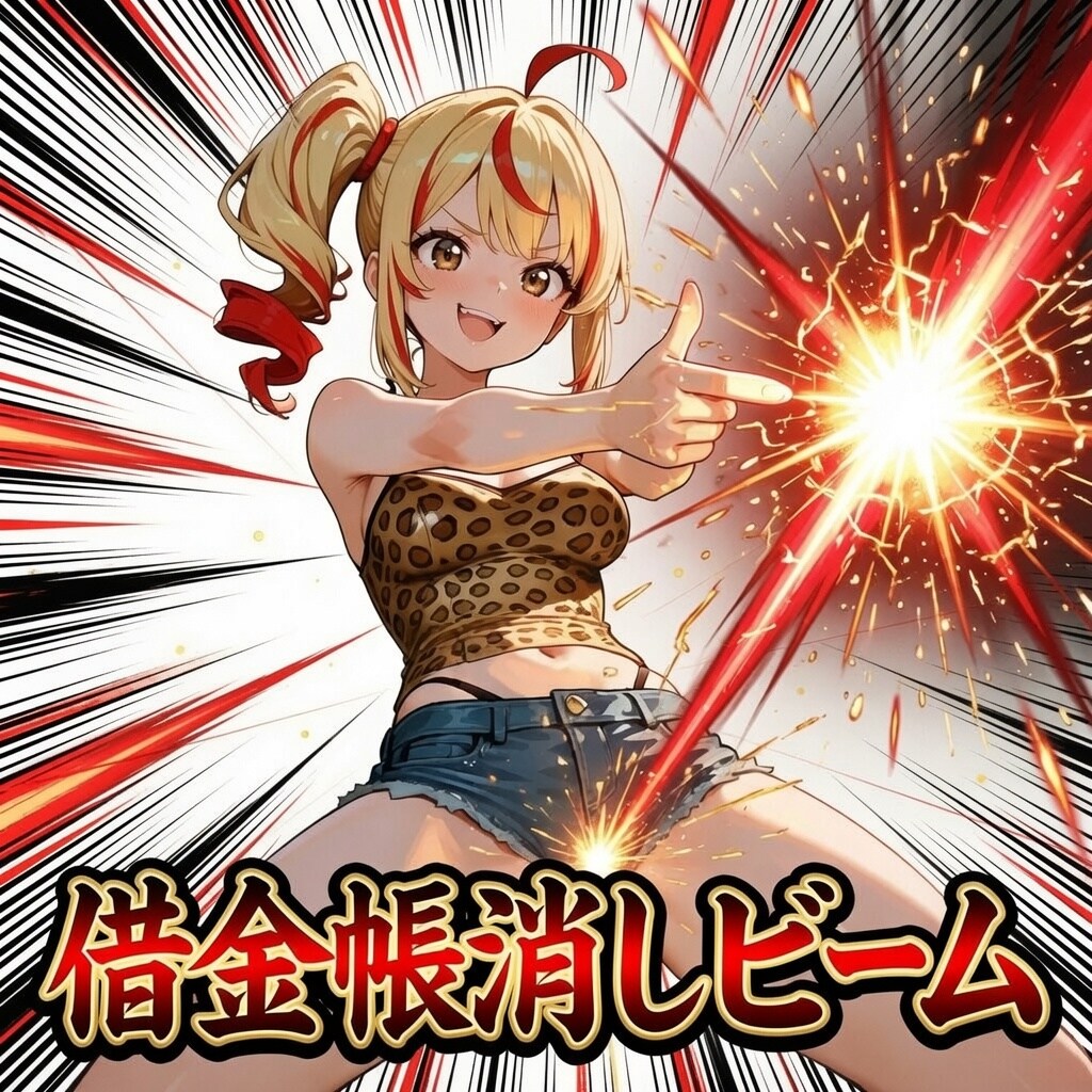 借金帳消しビーム