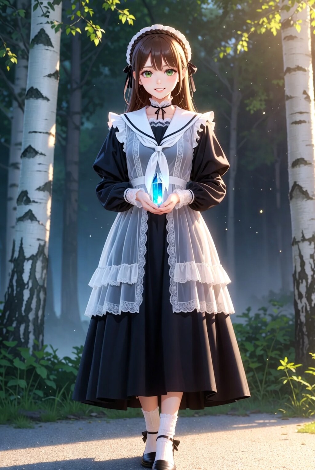 黒ワンピースセーラー