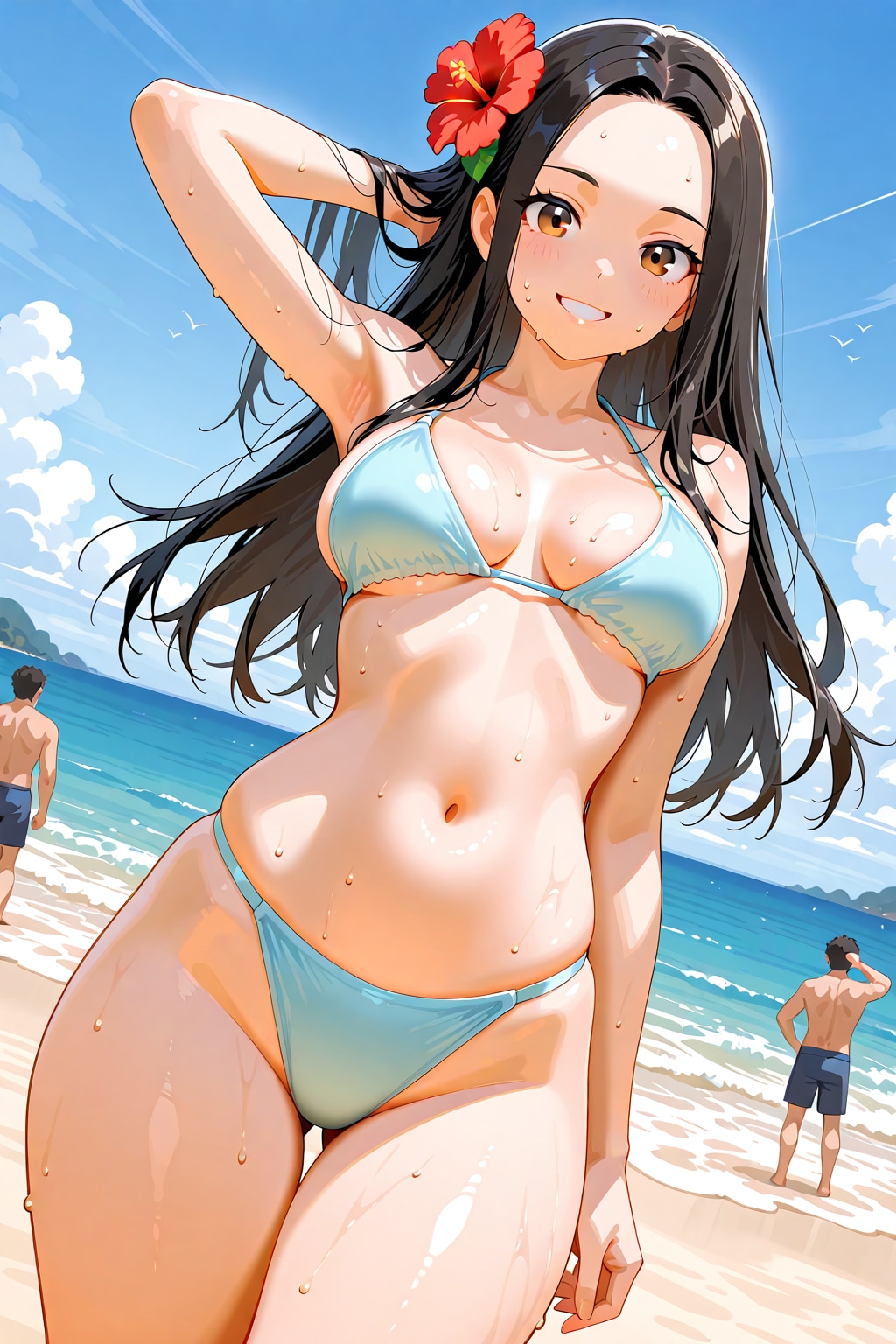 美女