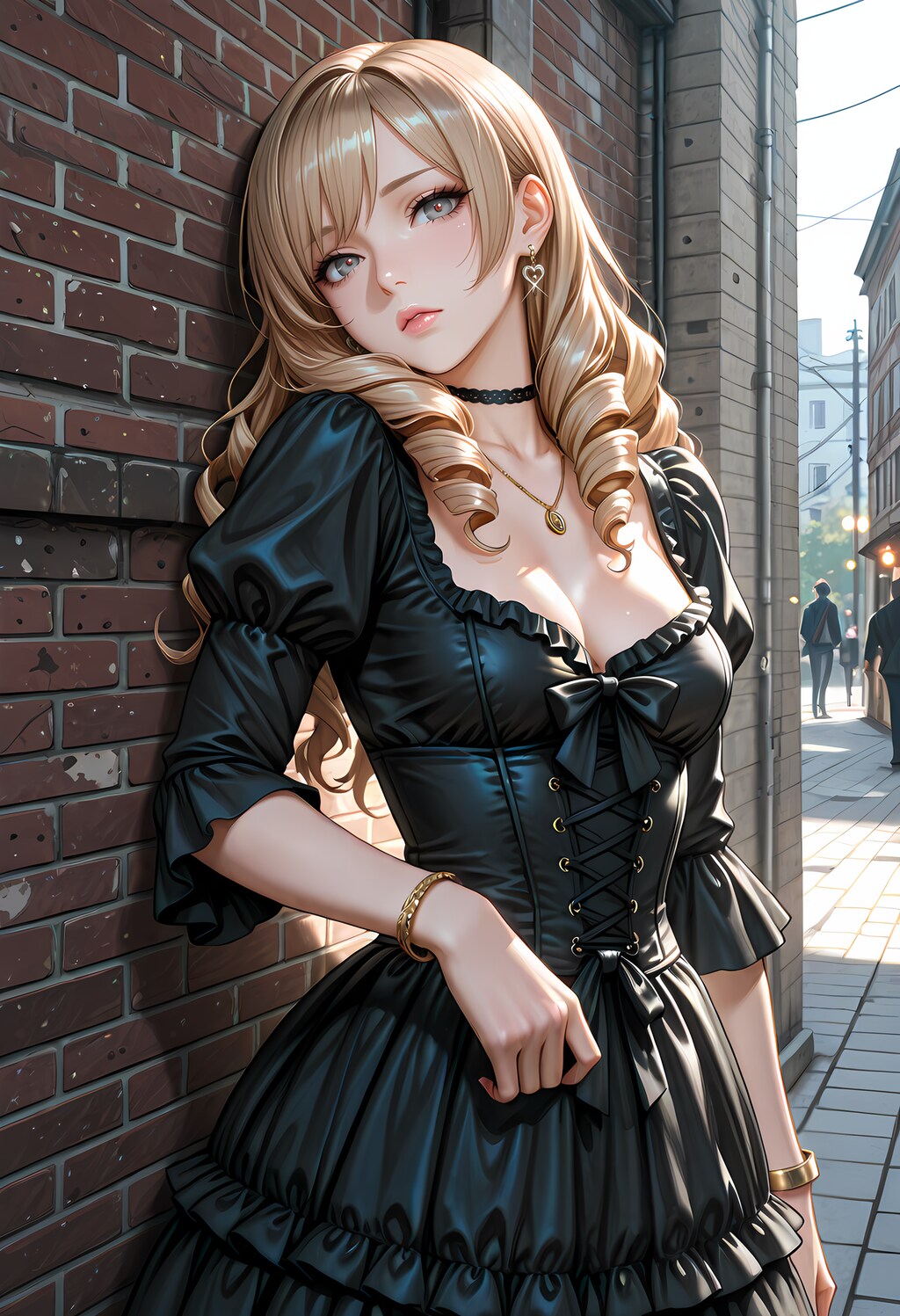 ゴシック系ツインドリルお姉さま