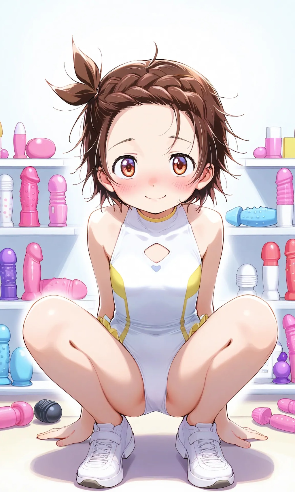メダリストの結束いのりちゃん♪コーチと一緒にえっちのトレーニング