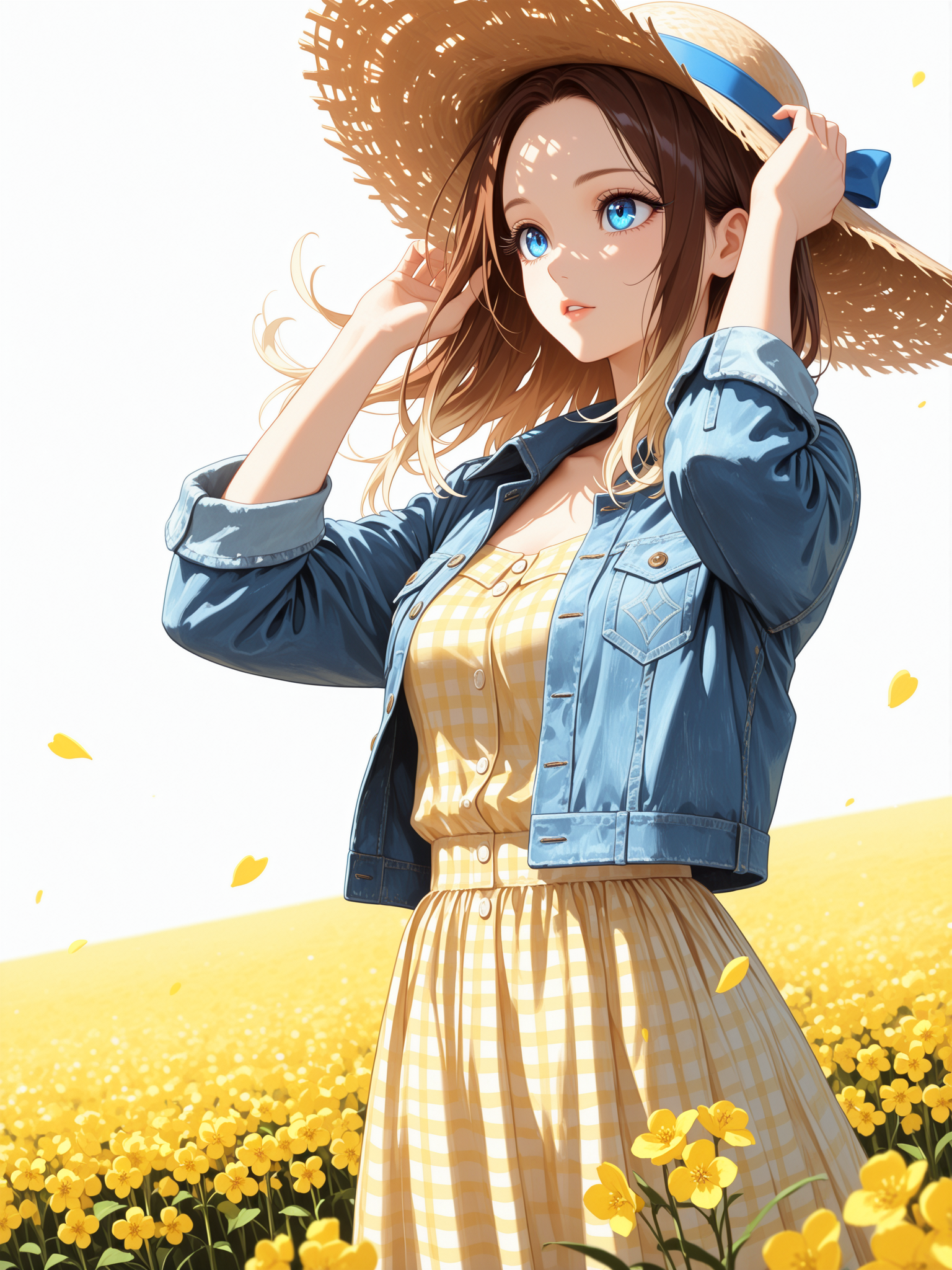 Rapeseed flowers