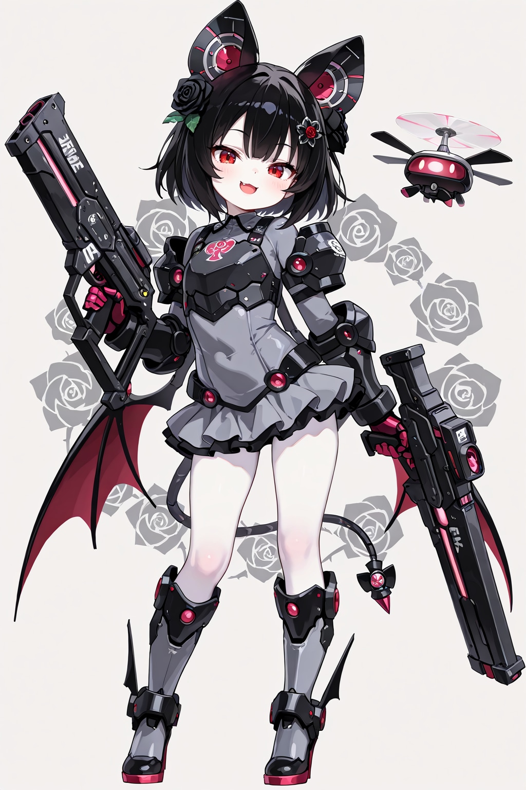 バトルフラワーガール・ブラックローズ