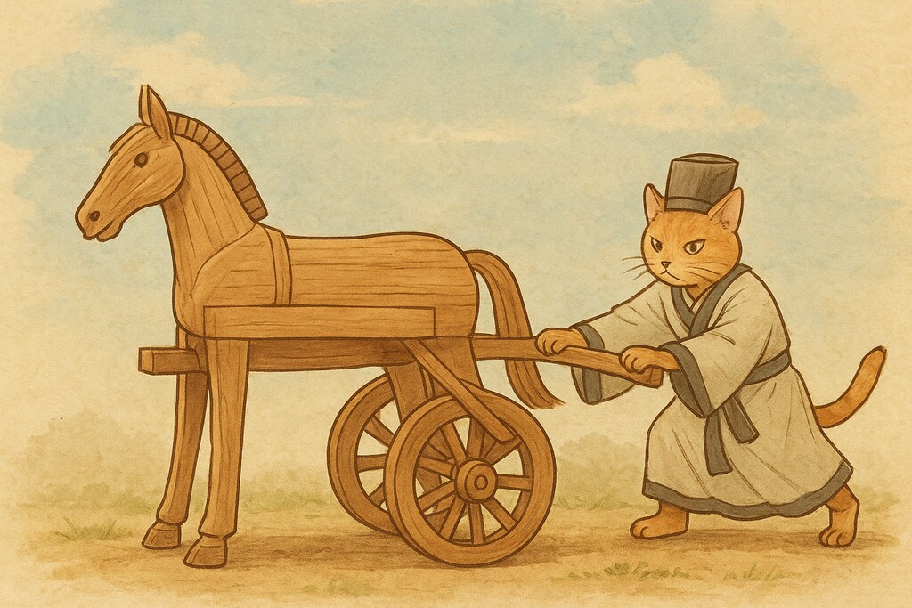 孔明考案木牛流馬