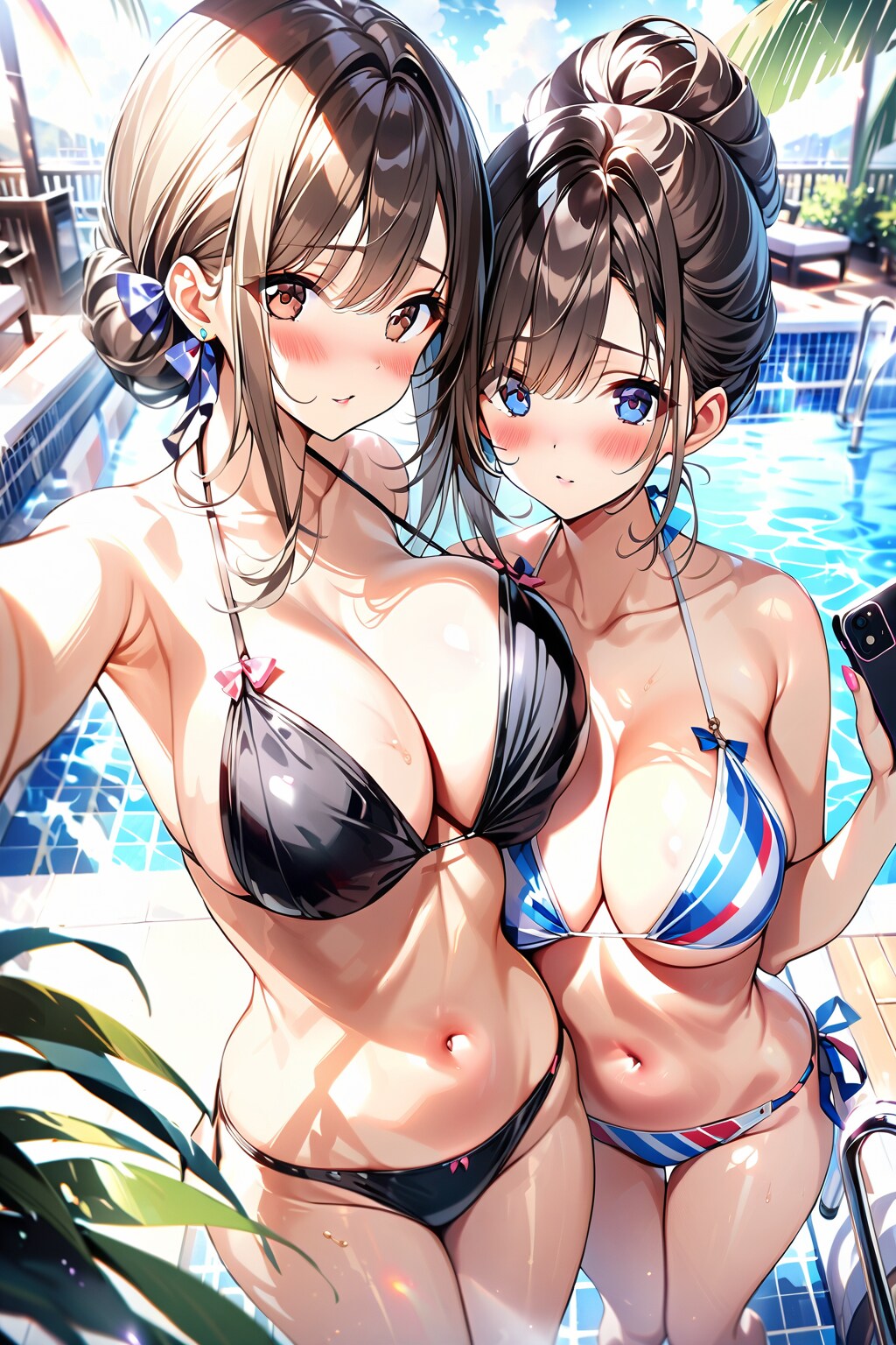 Bikini Girls Selfie