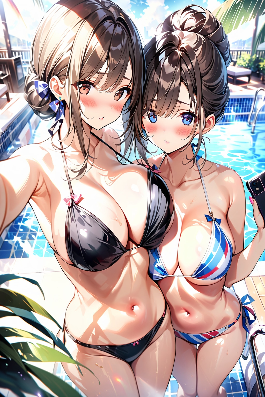 Bikini Girls Selfie