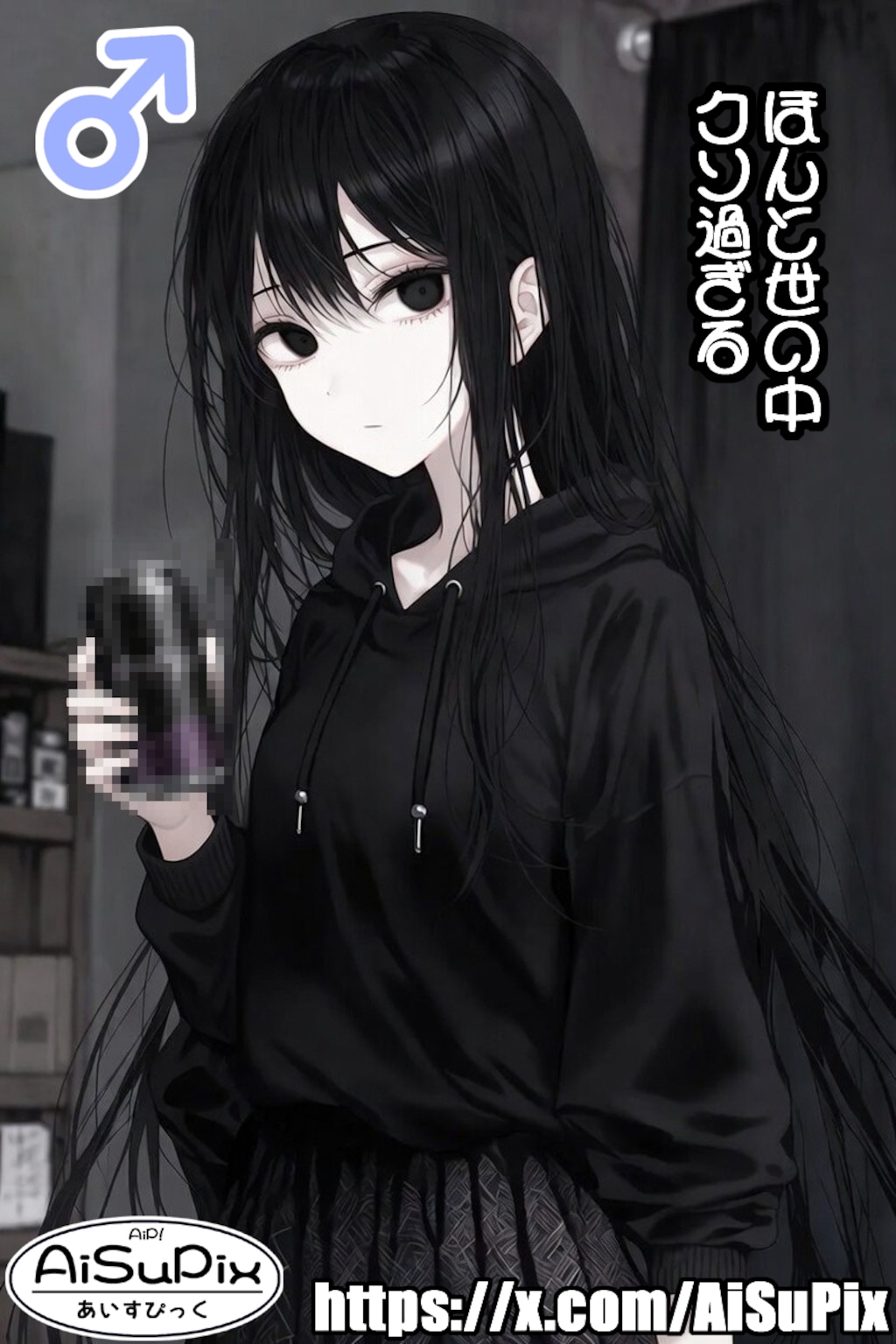 💙AiSuPix／病み可愛い引きこもりちゃん💙