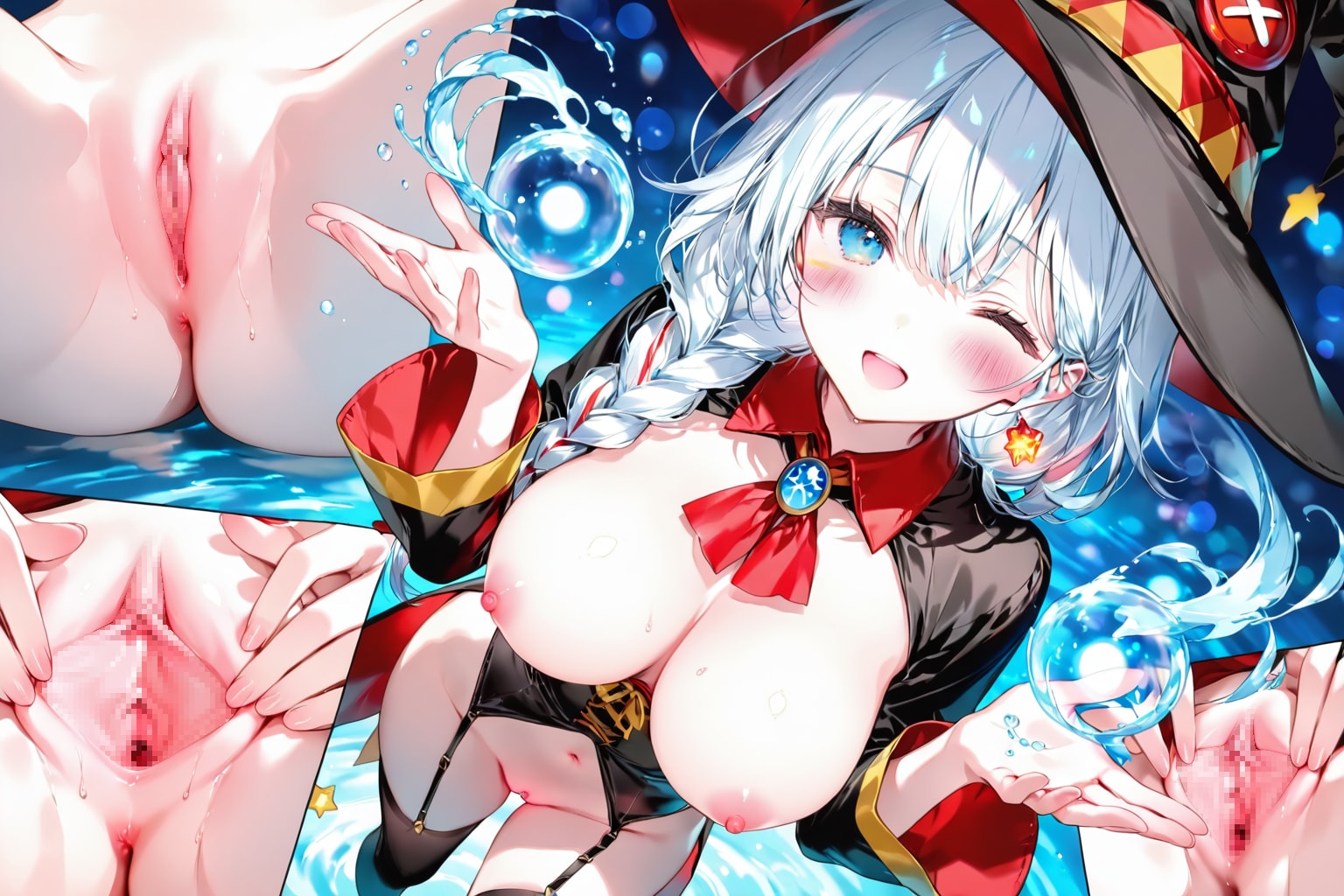 水属性魔術はねー、極めれば〇液も操れるようになるんだよー