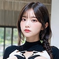 ボディースーツでポロリ 12枚目