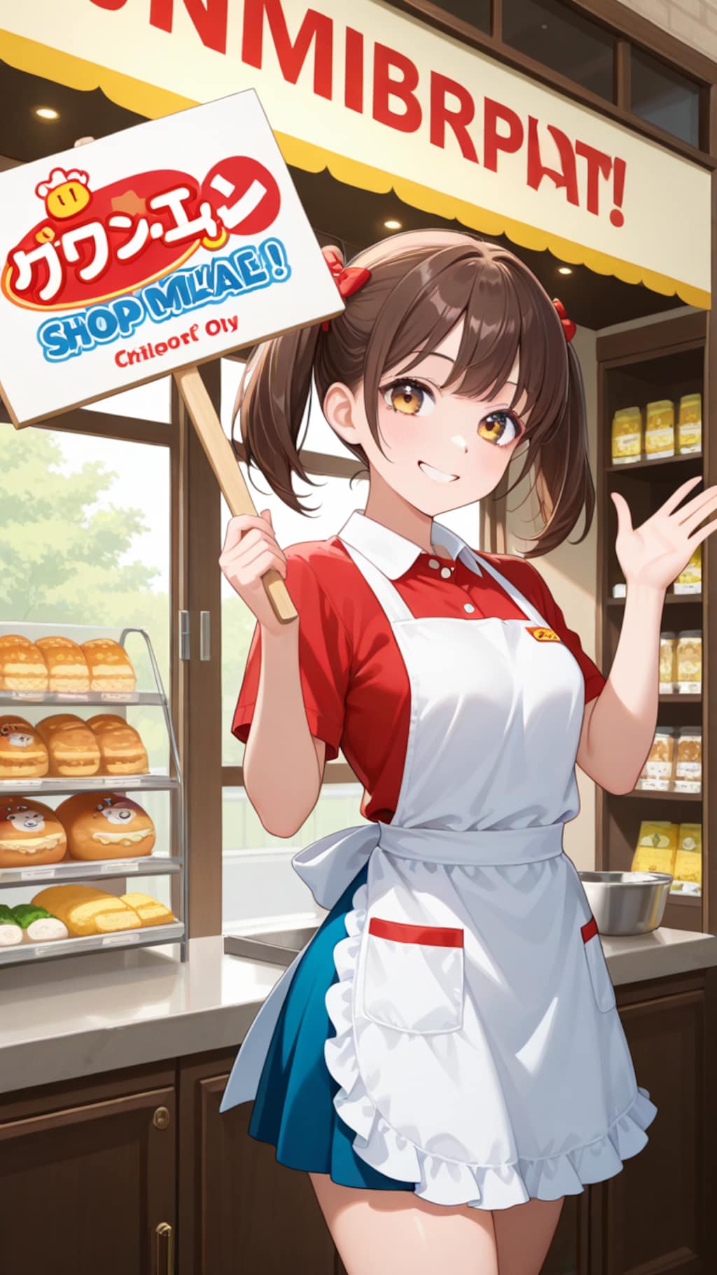 これがホントの看板娘（笑）