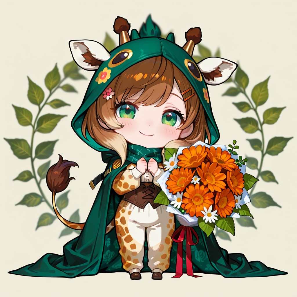 おっとりお淑やかお姉さん系キリン着ぐるみちび子ちゃん