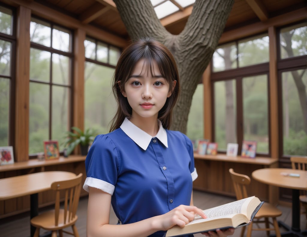 私の夢の森の中の本屋